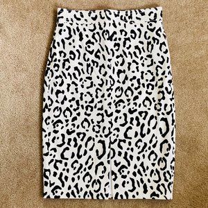 NWT Ann Taylor Cheetah Print Pencil Skirt